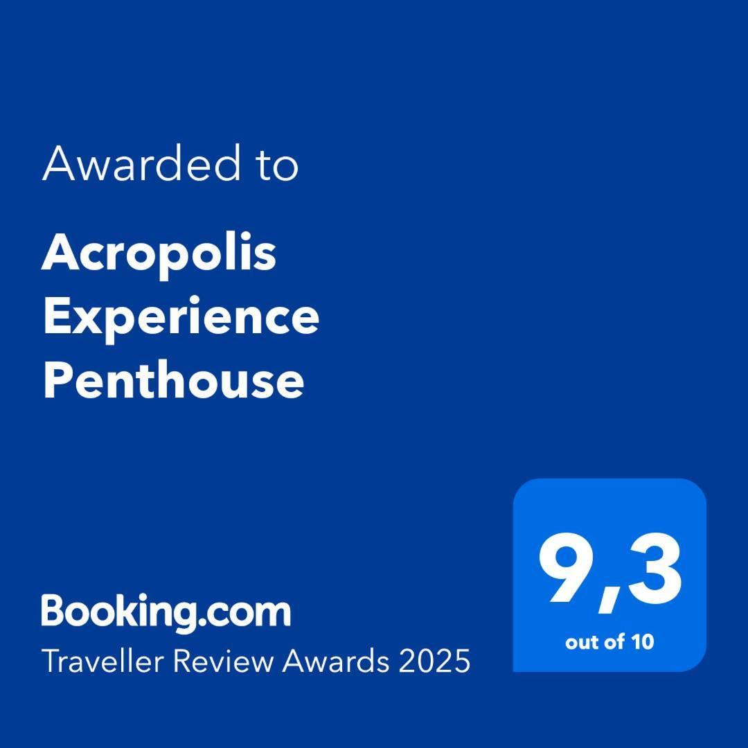 Appartement Acropolis Experience Penthouse à Athènes Extérieur photo